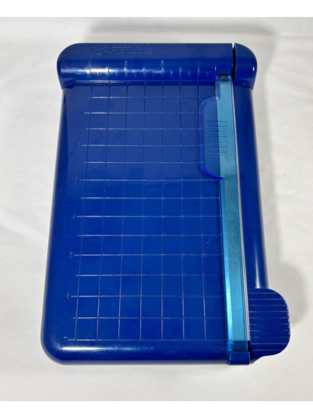 Creative Memories Mini Paper Cutter Trimmer Blue Great Shape Original Style